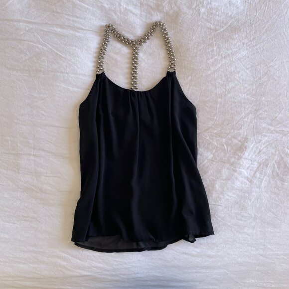 Forever 21 Black Halter Top (sz S) - Picture 1 of 5